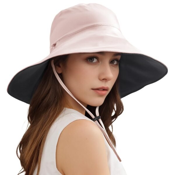 Wide Brim Sun Hats For Women Men, Double Sided Wearing Fishing Hats Cooling Bucket Hat For Beach Hiking Outdoor - Image 6