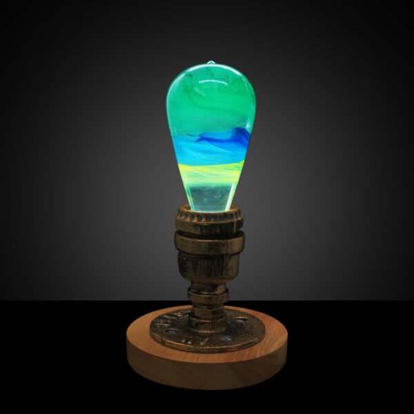 EP LIGHT Resin Wood Table Lamp, Ambient Night Lights, Birthday Gifts, Creative Lighting - Image 10
