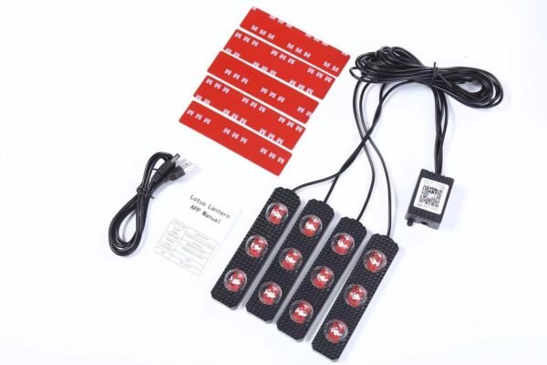 Foot Soles Full Of Stars LED Atmosphere Light Car Wireless Atmosphere Sound - Image 4