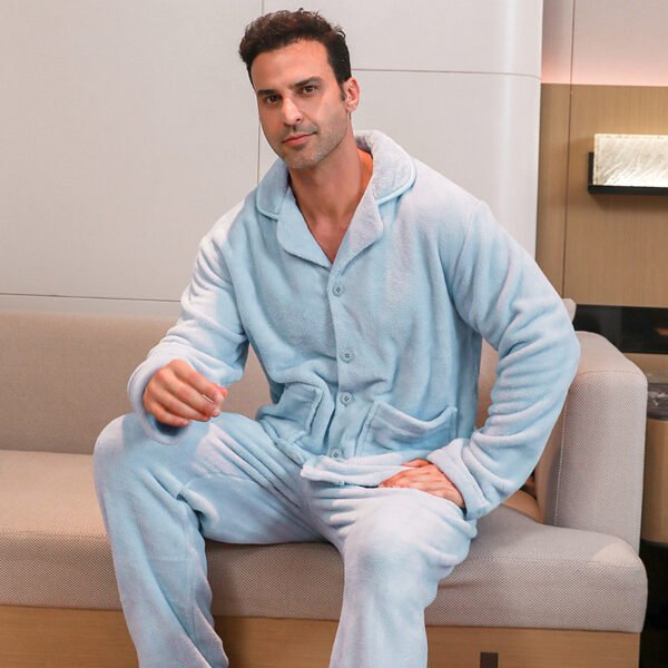 Men's Pajama Velvet Set - Image 5