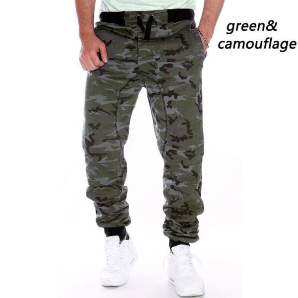 Camouflage Pants Men Hip Hop Casual Pants Loose Trousers Fashion Urban Mid Waist Pants - Image 5