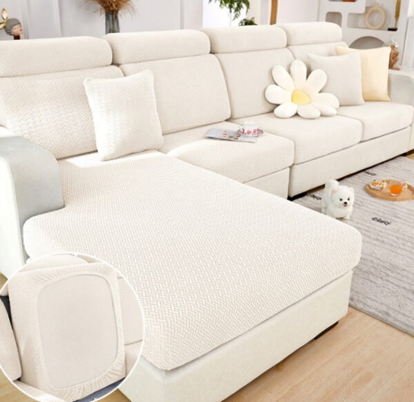 Elastic All-inclusive Four Seasons Universal Cover Towel Sofa Cushion Cover - Image 2