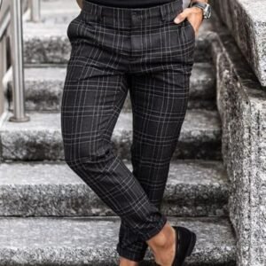 European And American Summer New Striped Men's Casual Pants