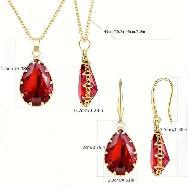 Women's Crystal Jewelry Set - Image 4