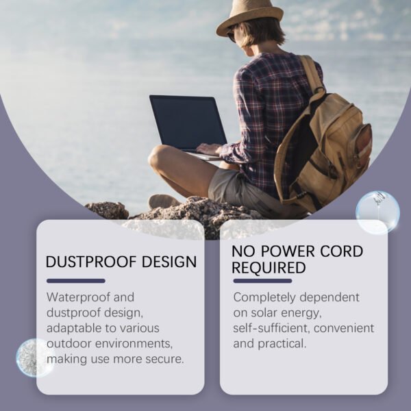 Mini Solar Panel - USB Solar Panel With High Performance Monocrystalline For USB Rechargeable Light Bulbs, Chicken Coop, Power Bank, Camping - Image 7