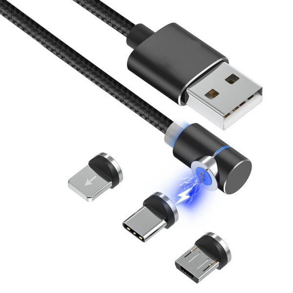 Magnetic Cable LED Magnet Charger Cable USB Cable & USB Type-C USB C - Image 4