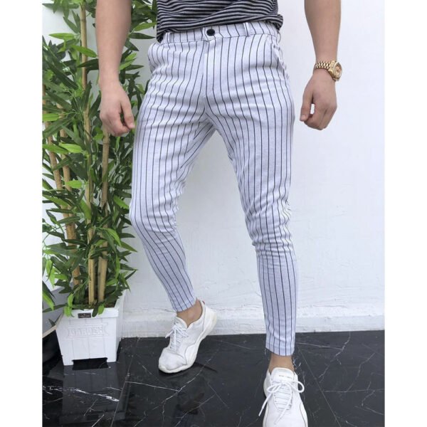 European And American Striped Men's Casual Pants - Image 4