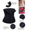 Amazon hot-selling zipper three-breasted belt neoprene corset body burst SWEAT fitness postpartum body girdle - Image 3
