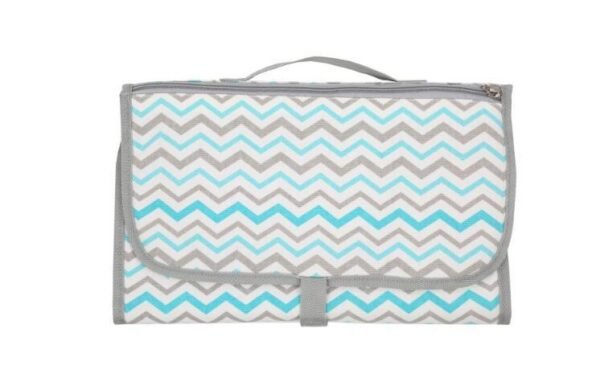 Baby Portable Foldable Washable Compact Travel Nappy Diaper Changing Mat Waterproof Baby Floor Mat Change Play Mat & Storage Bag - Image 4