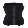 Amazon hot-selling zipper three-breasted belt neoprene corset body burst SWEAT fitness postpartum body girdle - Image 5