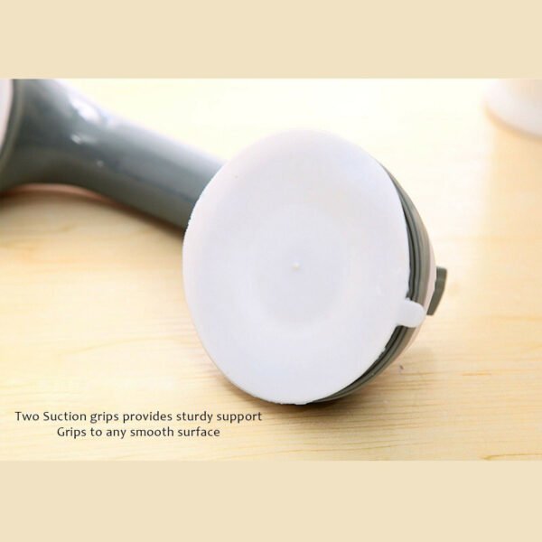 Power Shower Grip Handle Bathroom Suction Grab Bar Safety Rail Tub Bath Vacuum - Image 5
