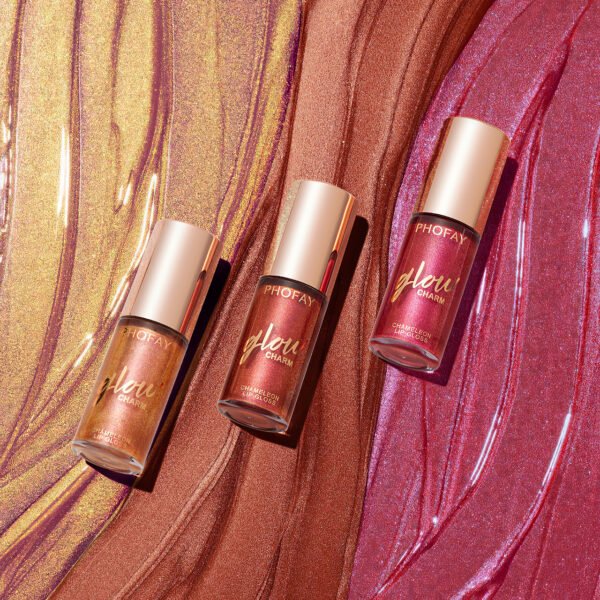 PHOFAY Moisturizing Shimmer Lip Gloss - Image 9