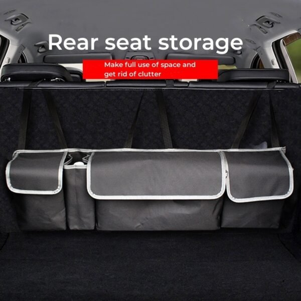 Multi-functional On-board Storage Bag, Fully Adapted For Cars, SUVs, And MPVs, With Reasonable Partitioning And Ultra-tidy Sundries - Image 3