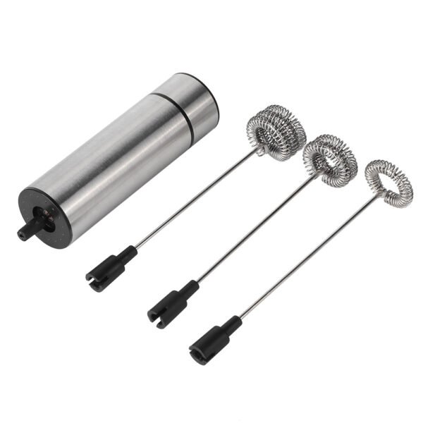 Stainless Steel Coffee Stirrer Mixer Blender Electric Egg Beater Milk Frother Home Kitchen Utensils - Image 4