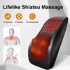 Waist & Back Full Body Massager, Heated Massager For Back, Neck, Shoulders & 3 Adjustments, - Image 3