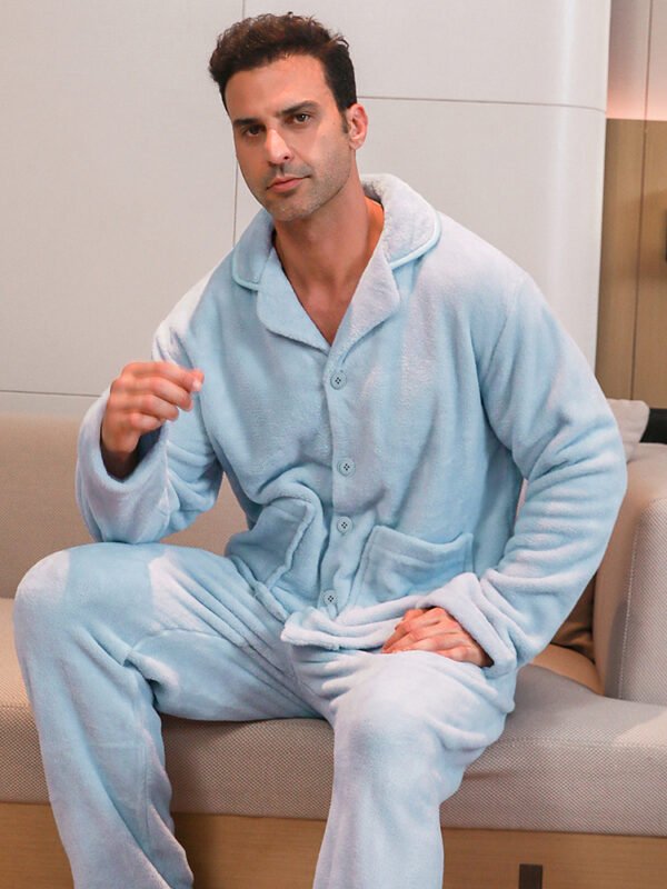 Men's Pajama Velvet Set - Image 8