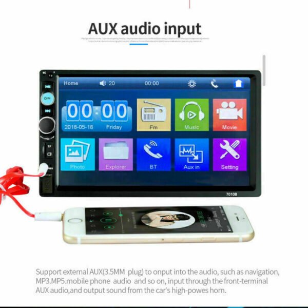 7-inch Bluetooth Car MP5 Player - Image 5
