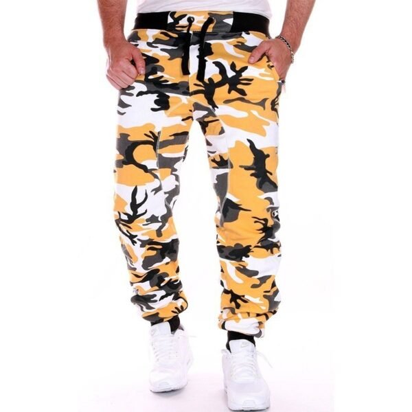 Camouflage Pants Men Hip Hop Casual Pants Loose Trousers Fashion Urban Mid Waist Pants - Image 6