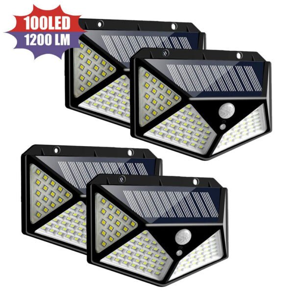 100LED solar wall light - Image 6