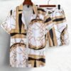 Gold Luxury Chain 3D Digital Printing Shirt Shorts Suit - Image 5