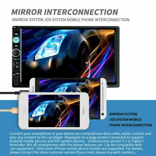 7-inch Bluetooth Car MP5 Player - Image 10