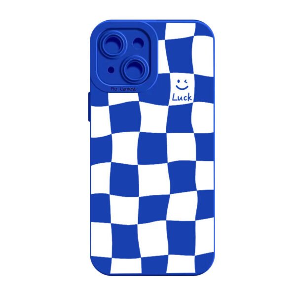 Fashion Personality Angel Eye Checkered Phone Case - Image 5