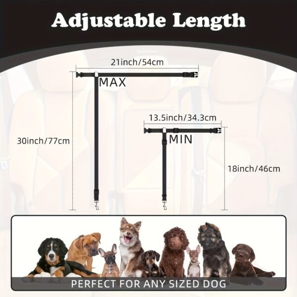 The Two - Piece Dog Leash Set Is Made Of Wear - Resistant And Skin - Friendly Materials. With Excellent Quality, It Meets Various Travel Needs Of Dogs. - Image 6