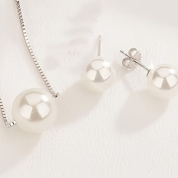 Style All Single Fashion Pearl Necklace Wedding  Anniversary Mother's Day Valentine's Day Party Gift - Image 4