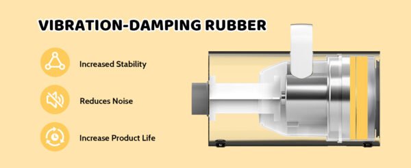 Dog Hair Dryer, 4-in-1 Dog Hair Dryer With Smart Handle, High Speed Negative Ion Dog Hair Dryer, Adjustable Wind Speed And Temperature Dog Cat Pet Hair Dryer - Image 3