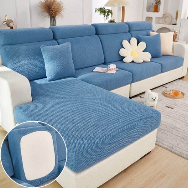 Elastic All-inclusive Four Seasons Universal Cover Towel Sofa Cushion Cover - Image 10