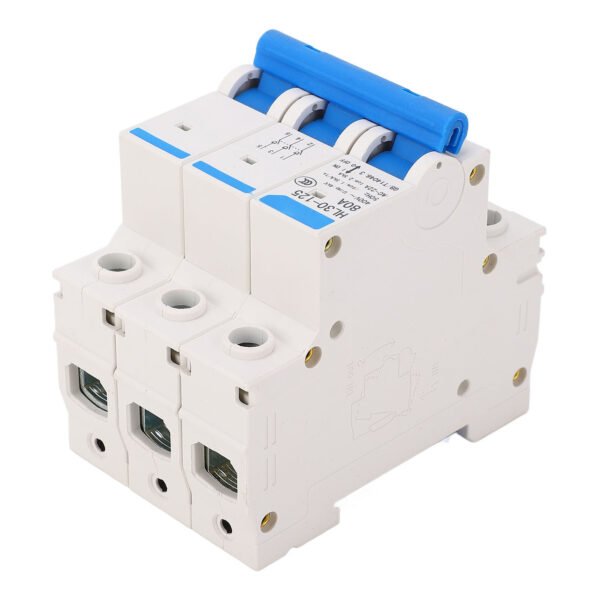 Disconnecting Switch Miniature Circuit Breaker PC Flame Retardant 3 Poles DIN Rail Mount Circuit Breaker 400V 80A - Image 10