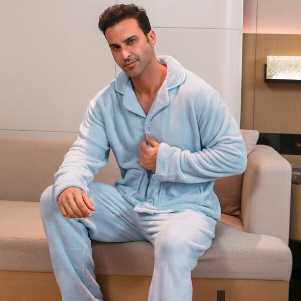 Men's Pajama Velvet Set - Image 4