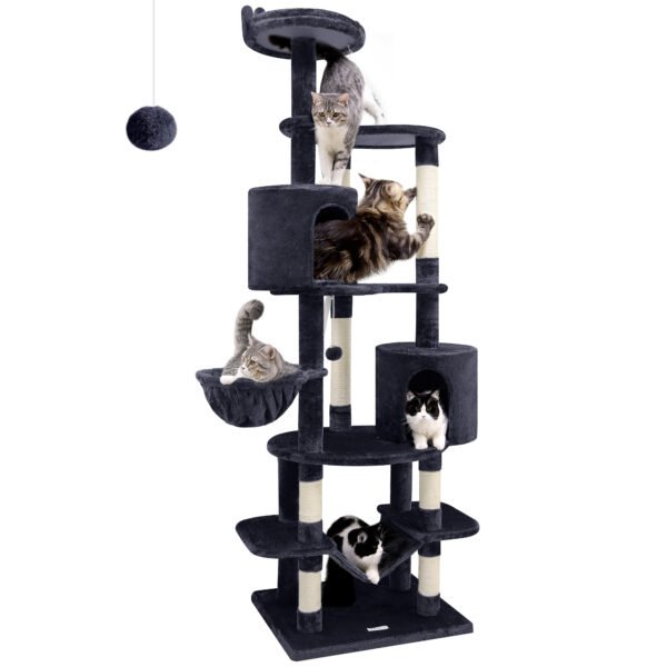 81 Inch Cat Climbing Rack - Image 8