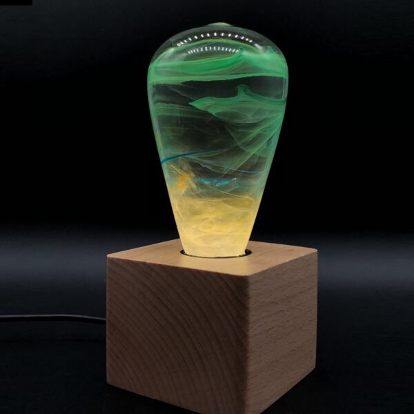 EP LIGHT Resin Wood Table Lamp, Ambient Night Lights, Birthday Gifts, Creative Lighting - Image 8