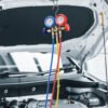 VEVOR AC Gauge Set - 3 Way AC Manifold Gauge Set For R134A R22 R12 R502 Refrigerant, Freon Gauges With 5ft Hoses, Couplers, Can Tap Works On Car Auto Freon Charging And Evacuation - Image 5