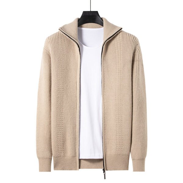 Spring And Autumn New Casual Men's Outerwear Sweater - Image 2