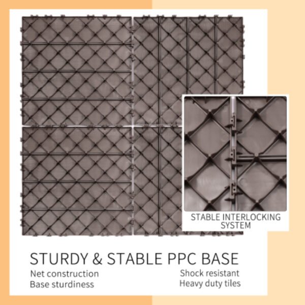 Plastic Interlocking Deck Tiles - Image 10