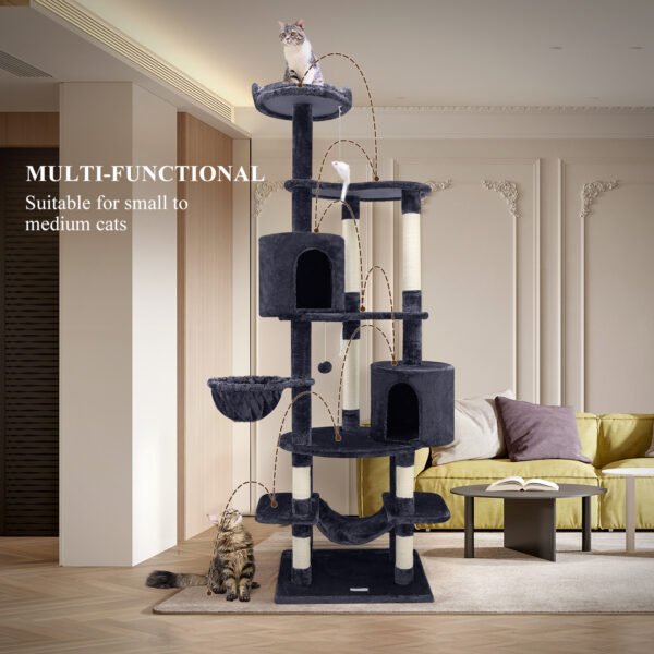 81 Inch Cat Climbing Rack - Image 9