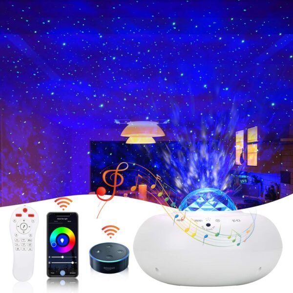 Space Circular Starry Sky Lamp - Image 7
