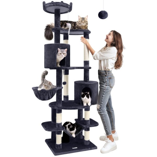 81 Inch Cat Climbing Rack - Image 2