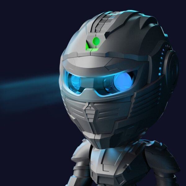 Mecha Samurai Projector Light - Regular Models, Inspired By The Unique Mecha Samurai Shape, It Can Project Cool Light And Shadow To Light Up The Atmosphere Of The Space - Image 6