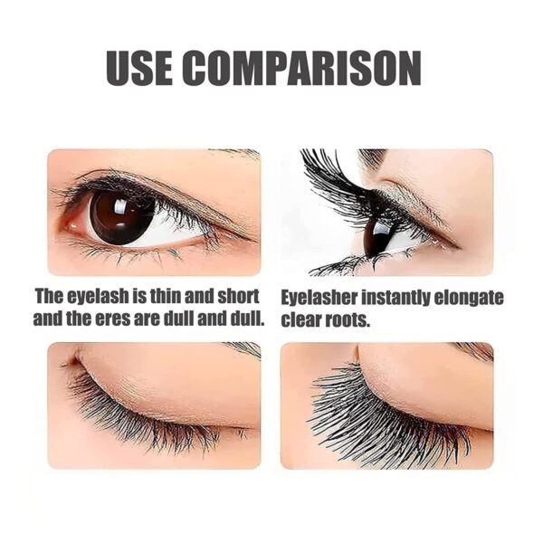 Mascara Liquid Lash Extensions, Liquid Lash Extensions Mascara,Premium Waterproof Smudge-proof Natural No Clumping Smudging Lasting All Day - Image 4