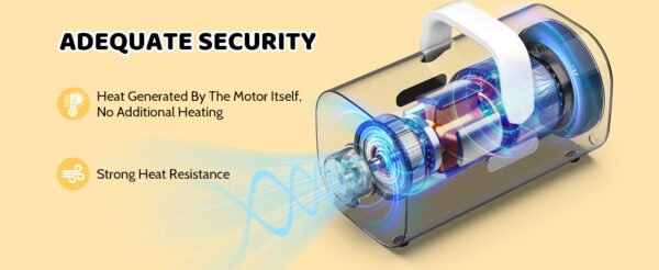 Dog Hair Dryer, 4-in-1 Dog Hair Dryer With Smart Handle, High Speed Negative Ion Dog Hair Dryer, Adjustable Wind Speed And Temperature Dog Cat Pet Hair Dryer - Image 8