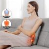 Waist & Back Full Body Massager, Heated Massager For Back, Neck, Shoulders & 3 Adjustments, - Image 4