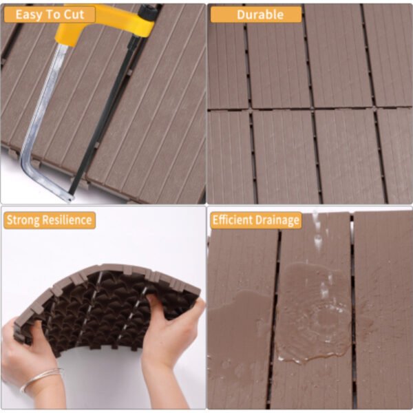 Plastic Interlocking Deck Tiles - Image 5