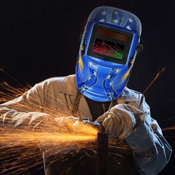 Welding Helmet Solar Powered Auto Darkening Hood With Adjustable Wide Shade Range 9-13 For Mig Tig  Weld Grinding Welder Mask - Image 10
