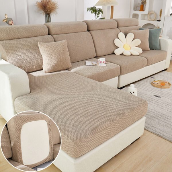 Elastic All-inclusive Four Seasons Universal Cover Towel Sofa Cushion Cover - Image 7