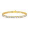 Unique Luxury Fashion Mosan Diamond S925 Silver Bracelet - Image 5