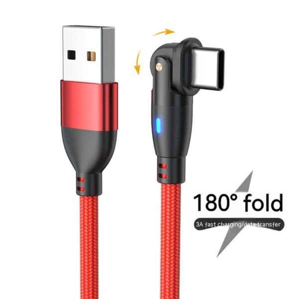 New Product Bending 180 Degrees Data Cable Android TYPEC3A Fast Charge Data Cable - Image 4