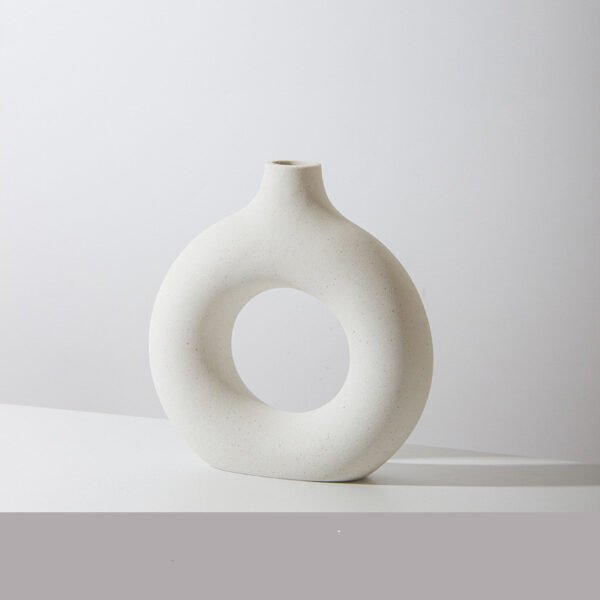 New Style Biscuit Vase Frosted Particle Flower Arranging Device - Image 6